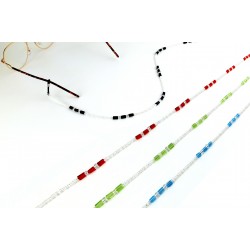 Neck cord, Mixed colours, COR7081, Dozen/4ps