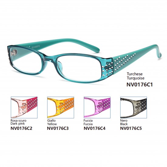 Occhiali da lettura premontati - Brillantini - NV0176 Occhiali da lettura premontati - Brillantini - NV0176