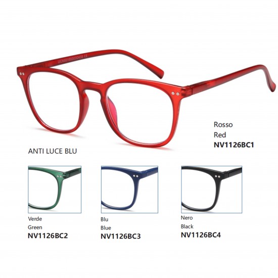 Occhiali da lettura premontati - Anti Luce Blu - NV1126-B Occhiali da lettura premontati - Anti Luce Blu - NV1126-B