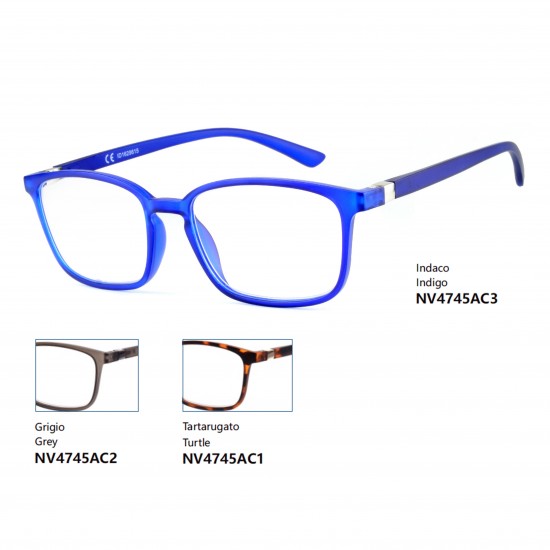 Occhiali da lettura premontati - TR90 - Antiriflesso - NV4745-A Occhiali da lettura premontati - TR90 - Antiriflesso - NV4745-A