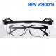 Protective and hygienic safety glasses, clear anti-fog and anti-scratch glasses for work - L010