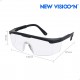 Protective and hygienic safety glasses, clear anti-fog and anti-scratch glasses for work - L010